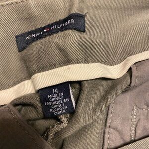 Tommy Hilfiger Straight Leg Pants - Khaki